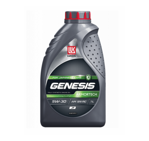 Масло моторное Lukoil Genesis Armortech JP 5W-30" 1л (японского, американского и корейского)