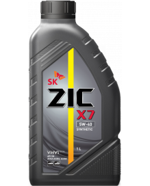 Масло моторное ZIC X7 5W-40 1л