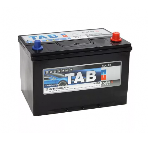 Tab 95 А/ч п.п. 850А 12V Polar JIS Asia