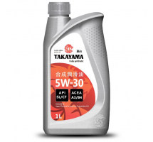 Масло моторное Takayama 5W-30 API SL/CF/ACEA A3/B4 1л пластик