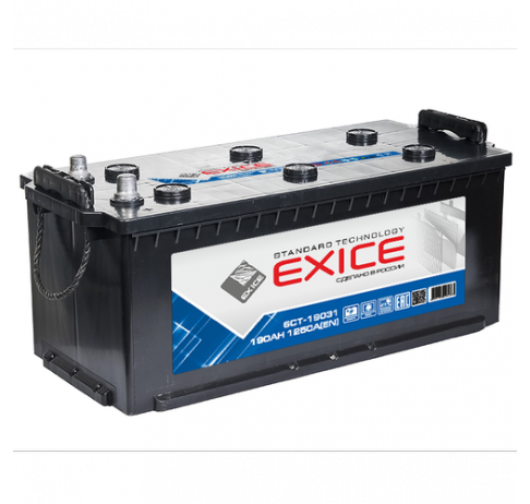 Exice 190 А/ч о.п. 1250А 12V Standard болт