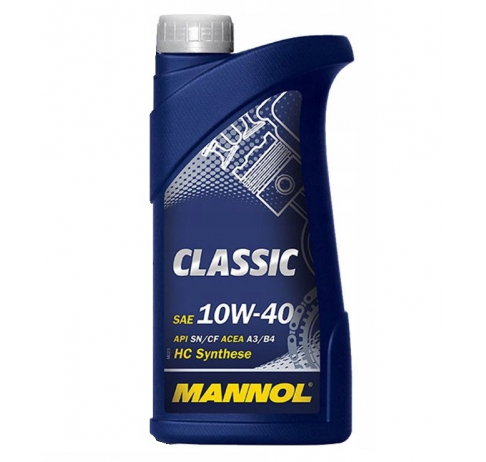 Масло мотоpное Mannol Classic 10W-40 SN/CF (1л)