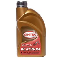 Масло моторное Sintec Platinum 5W-30 API SL ACEA A5/B5 1л