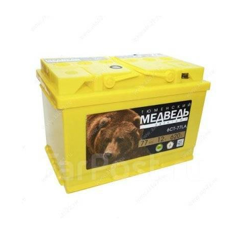 Тюменский медведь 60 А/ч п.п. 510А 12V 