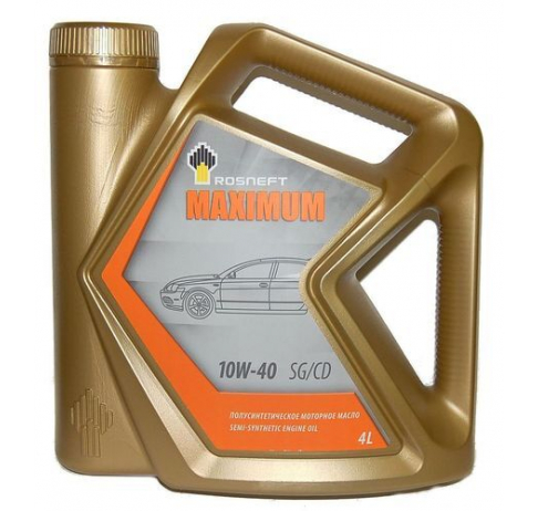 Масло моторное Rosneft Maximum 10W-40 SG/CD 4л