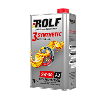 Масло моторное ROLF 3-Synthetic 5W-30 ACEA A3/B4 1л