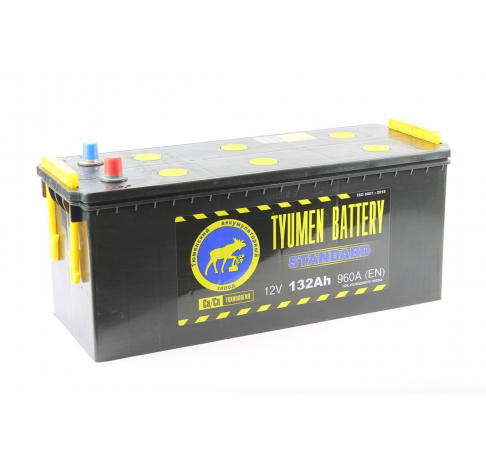 Тюмень 132 А/ч о.п. (+;-) 960А 12V Standart
