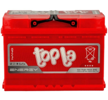 Topla 75 А/ч о.п. 750А 12V Energy