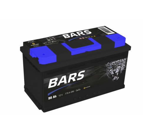 Bars 90 А/ч п.п. 770А 12V Silver