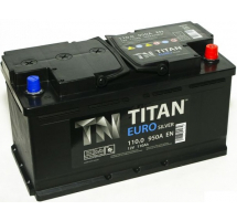 Titan 110 А/ч о.п. 950А 12V Euro Silver