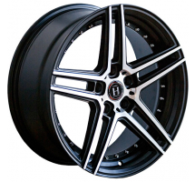 HARP Y-22 8.5x19/5x112 ET35 D72.6 Satin-Black__Machined-Face