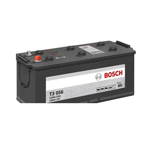 Bosch 190 А/ч п.п. (-;+) 1200А 12V (690 033) (T3056)