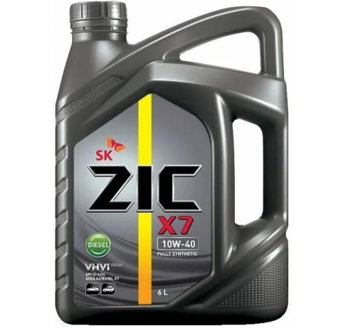 Масло моторное ZIC X7 LS 10W-40 4л