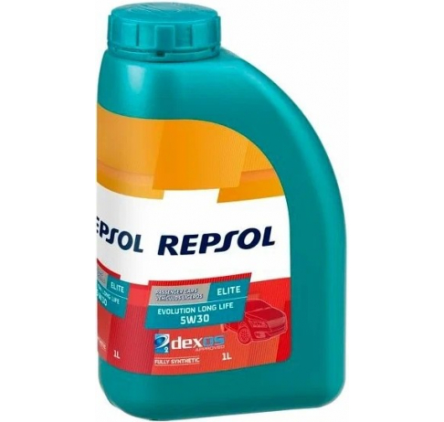 Масло моторное Repsol Elite Evolution DX2 Long Life 5W30 API SN/CF/ACEA A3/B4-04, C3/MB 1л