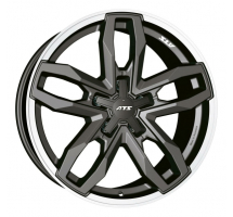 ATS Temperament 18 / 5*150 ET51 D110.1 J8.5 Blizzard Grey Lip Polishe
