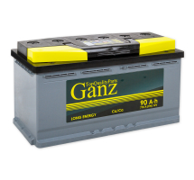 GANZ 90 А/ч о.п. 770А 12V GA900