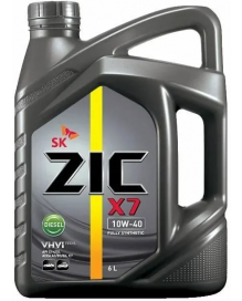 Масло моторное ZIC X7 LS 10W-40 4л