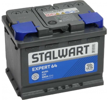 STALWART 64 А/ч п.п. 580А 12V Expert
