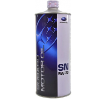 Масло моторное Subaru Motor Oil SN 5W30 1L (Япония)