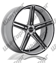 Lucca Silver Black