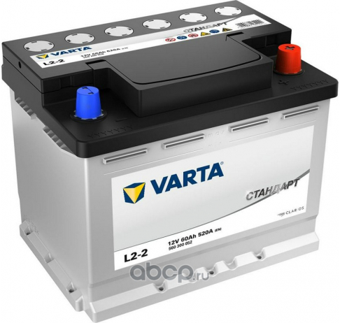 VST 60 А/ч о.п. 520А 12V Standart (560 300)