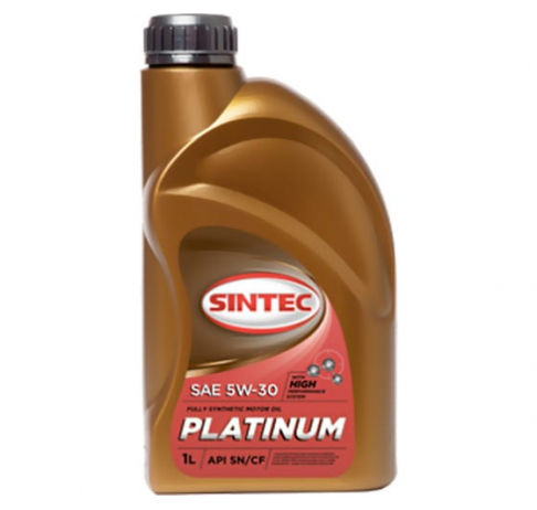 Масло моторное Sintec Platinum 5W-30 API SL ACEA A5/B5 1л