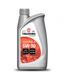 Масло моторное Takayama 5W-30 API SL/CF/ACEA A3/B4 1л пластик