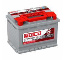 Mutlu 60 А/ч о.п. 540А 12V SBF Низкий