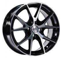 NZ H-04 7.5x17/4x100 ET49 D60.1 BKF