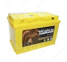Тюменский медведь 60 А/ч п.п. 510А 12V 