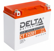 Delta 20 А/ч о.п. 270А 12V CT12201 (YTX20L-BS)
