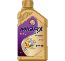 Масло моторное синтетическое MIRAX MX7 5W-40 SL/CF A3/B4 1л
