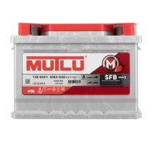 Mutlu 60 А/ч о.п. 540А 12V SBF M3
