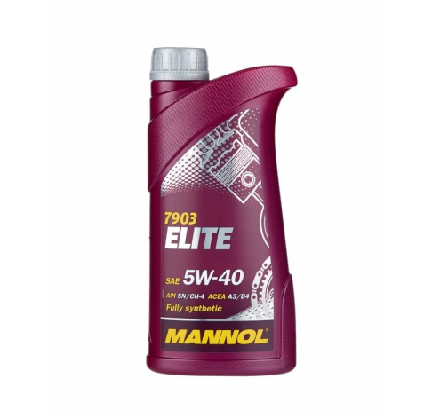 Масло мотоpное Mannol Elite 5W40 1л.