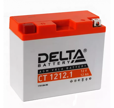Delta 12 А/ч п.п. 155А 12V CT1212.1 (YT12-BS)