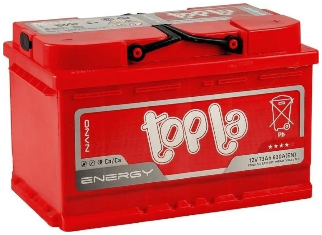 Topla 73 А/ч о.п. 630А 12V Energy Низкий