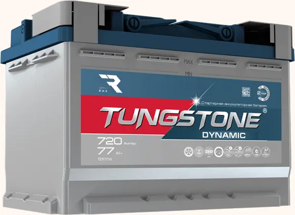 TungStone 77 А/ч п.п. 720А 12V Dynamic