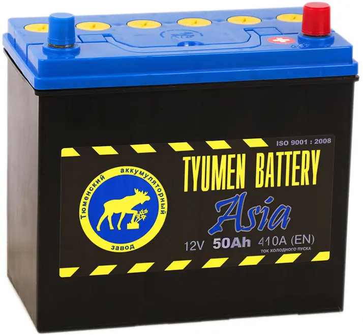 Тюмень 50 А/ч п.п. 440А 12V  Asia