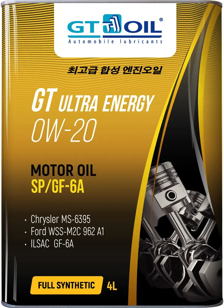 Масло мотоpное GT Ultra Energy C3 5W30 SN/CF/C3 4л