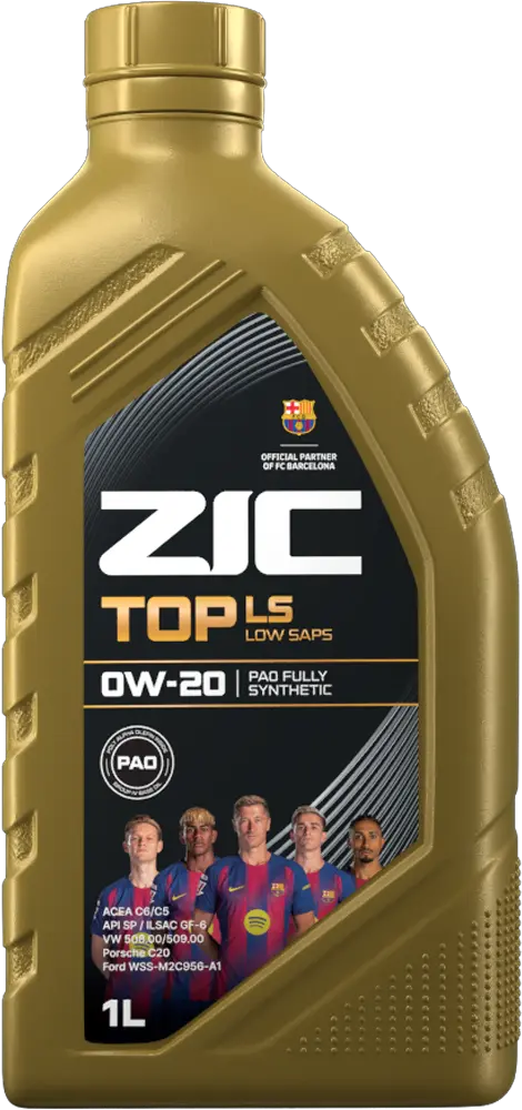 Масло моторное ZIC TOP LS 0W-20 синтетическое 1 л