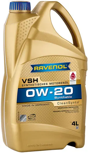 Масло мотоpное Ravenol VSH SAE 0W-20 (5л) VW 508.00 / VW 509.00 / C5