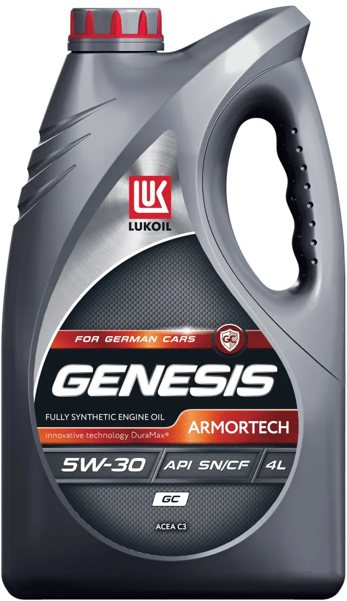 Масло моторное Lukoil Genesis Armortech GC 5W-30 4л (Volkswagen, Audi, BMW  Mercedes-Benz)