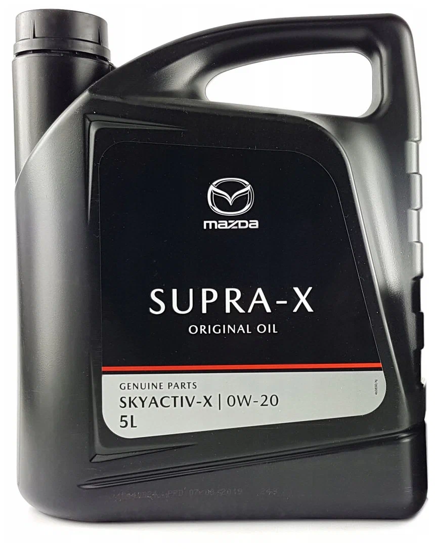Масло мотоpное MAZDA 0W-20 Supra SkyActiv 5л