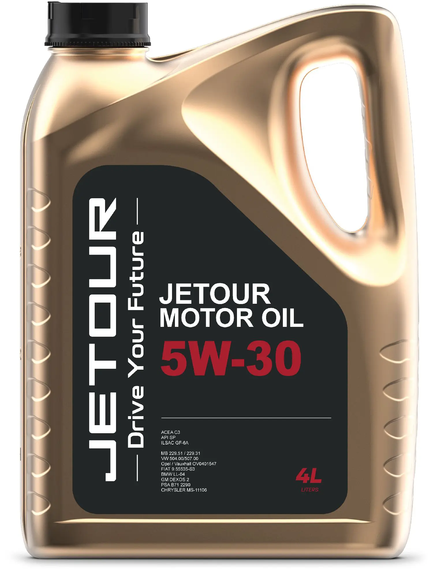 Масло моторное синтетическое JETOUR Motor Oil 5W-30, канистра 4 л