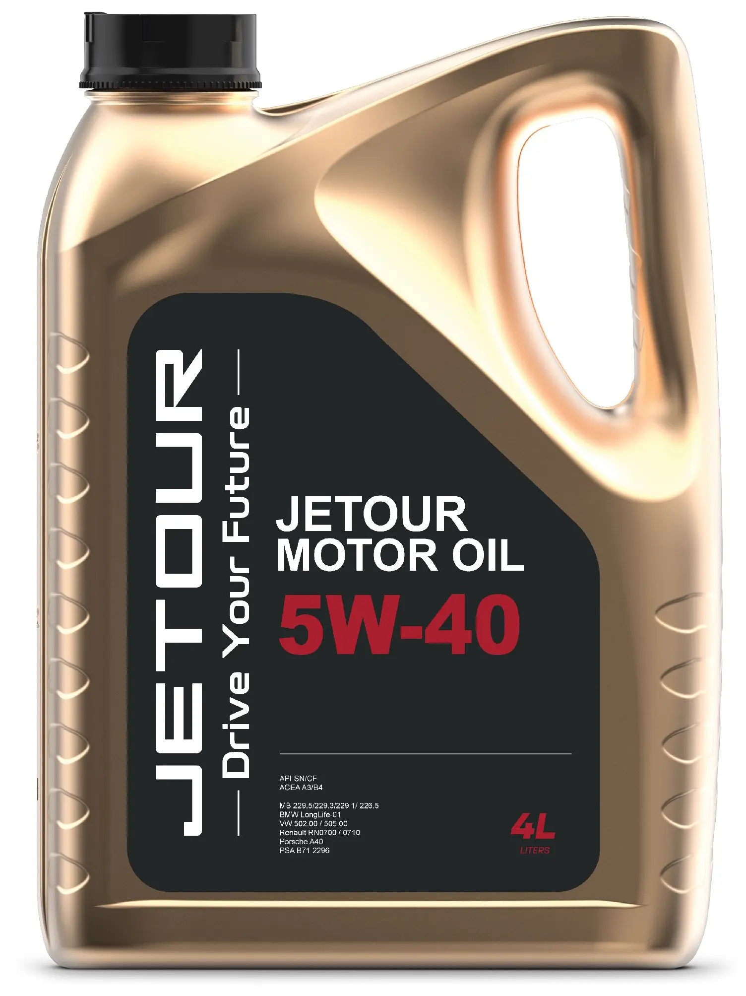 Масло моторное синтетическое JETOUR Motor Oil 5W-40, канистра 4 л