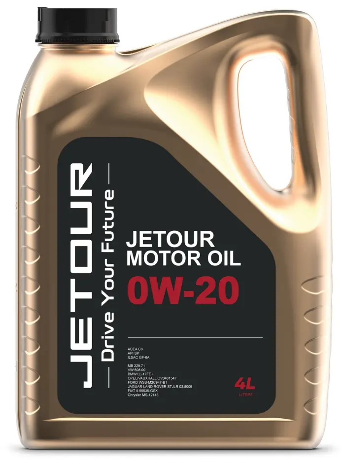 Масло моторное синтетическое JETOUR Motor Oil 0W-20, канистра 4 л