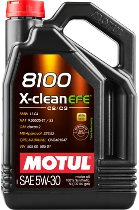 Масло моторное Motul 8100 X-Clean EFE 5W30 5L