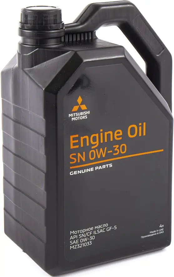Масло моторное Mitsubishi 0W30 SN/CF ILSAC GF-5 4 л