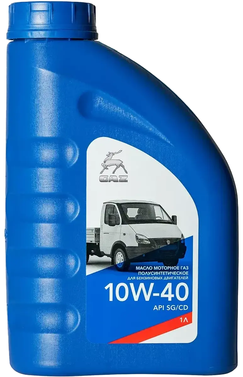 Масло моторное GAZ 10W40 синтетика 1л (API SG/CD)