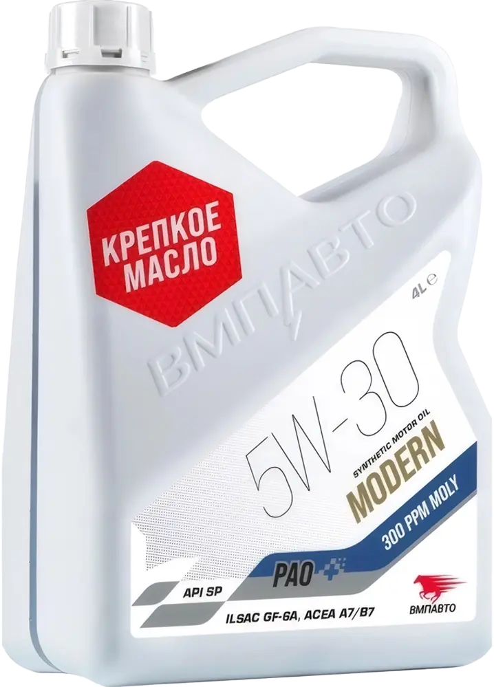 Масло моторное ВМПАВТО MODERN 5W-30 SP GF-6A A7/B7  канистра 4л.